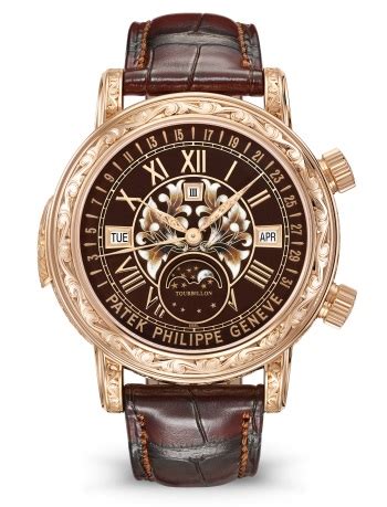 patek philippe sky-moon tourbillon-ref. 6002r-001|Patek Philippe tourbillon.